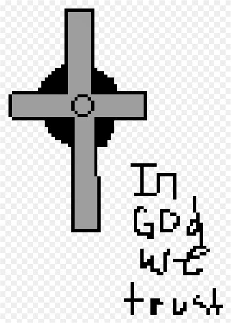 In God We Trust Cross Cross, Symbol, Crucifix HD PNG Download - FlyClipart