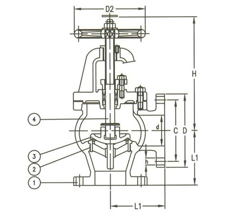 Cast Iron Stop Check Valve