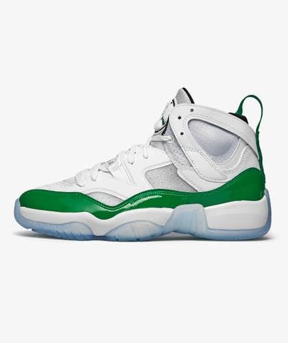 White Jordan Jumpman Two Trey "Lucky Green" | SVD