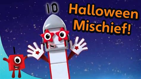 Numberblocks - Halloween Mischief! 🎃 | Learn to Count | Learning Blocks - YouTube