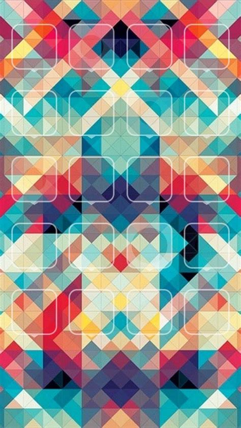 Geometric Phone Wallpaper - WallpaperSafari