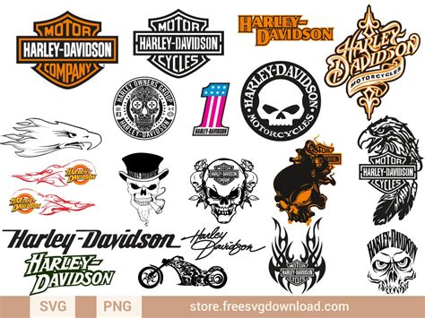 Harley Davidson Evolution SVG & PNG Free Cut Files | Free SVG Download