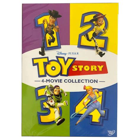 Toy Story Movie Collection DVD Complete Film Combo New Free Shipping ...