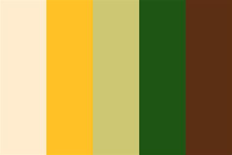 Green And Brown Color Palette