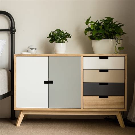 Louis Fashion Living Room Cabinets Solid Wood Simple Modern Bedroom ...