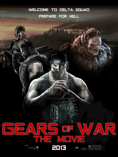 Gears of War movie poster by steemedrice on DeviantArt