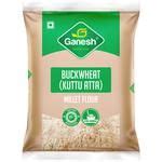 Buy Ganesh Buckwheat/Kuttu Atta - Millet Flour, High In Fibre & Protein ...