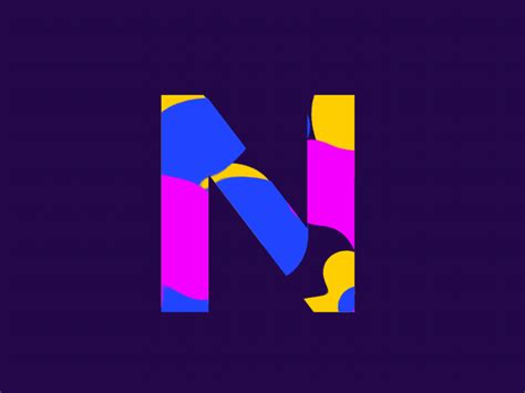 N by Marcos Silva on Dribbble Alphabet Letters Design, Lettering Alphabet, Typography Poster ...