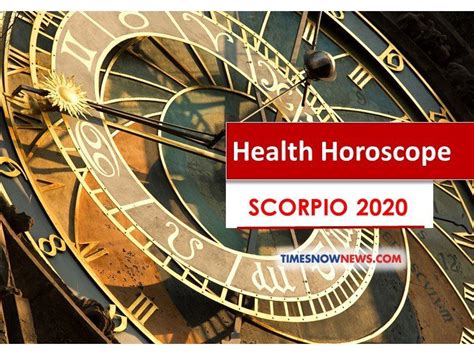 Scorpio Health Astrology 2020 | Scorpio Health Horoscope 2020: Health ...