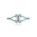 Rock crystal, gem set and diamond double-clip brooch, circa 1930 | Important Jewels | 2023 ...