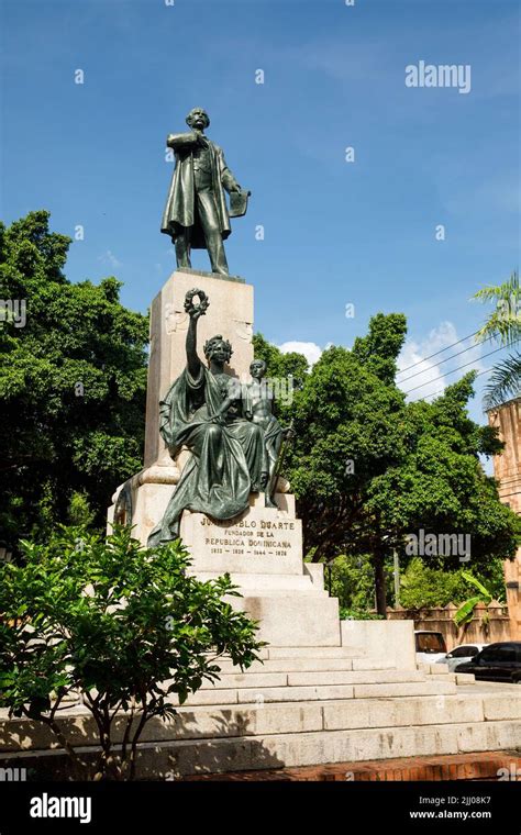 30.06.2022 Monument Juan Pablo Duarte SANTO DOMINGO, DOMINICAN REPUBLIC Colonial Zone of Santo ...