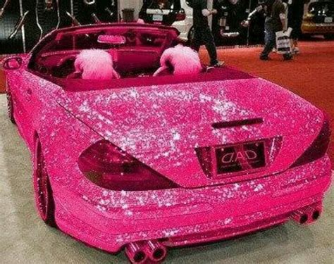 Sparkly | Glitter car, Girly car, Pink car