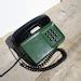 Vintage Telephone Desk Telephone Button Phone Green Desk - Etsy