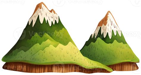 Mountain landscape. Generative AI. 33259180 PNG