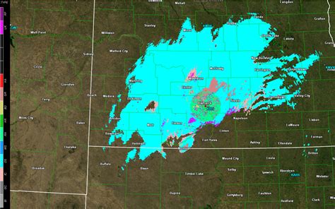 The Original Weather Blog: Snow Flying Across Parts of North Dakota...