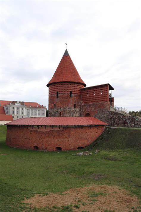 Castle Tower in Kaunas Old Town, Lithuania Editorial Stock Image ...