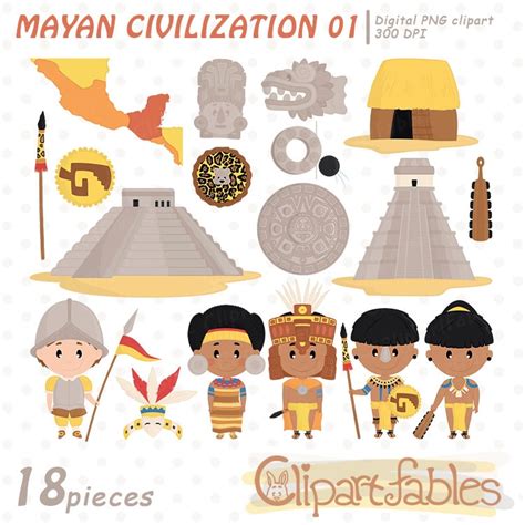 Mayan Clipart Borders