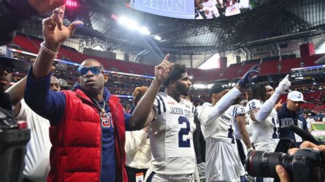 NC Central beats Jackson State in Deion Sanders’ final game | FOX 5 Atlanta