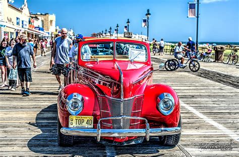 1940 Ford Convertible Red Photograph by Joshua Zaring - Fine Art America