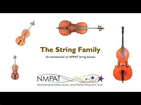 An introduction to the string family - YouTube