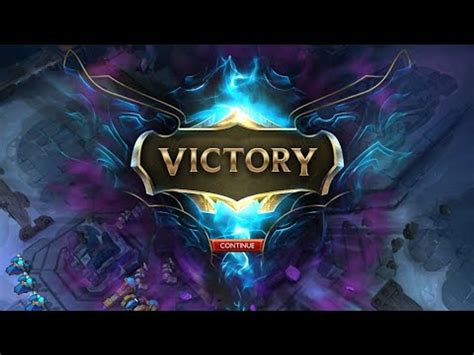 League Of Legends Victory Screen