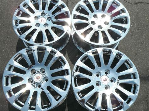 Find 18" cadillac cts new chrome rims wheels 2012 factory oem staggered coupe 2 door in Santa ...