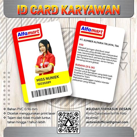 Contoh Id Card Karyawan Perusahaan Kartu Id Card Pegawai Images | My XXX Hot Girl