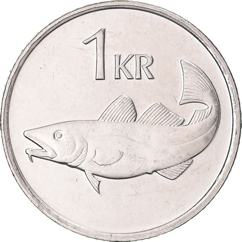 Coin, Iceland, Krona, 1992 | European Coins