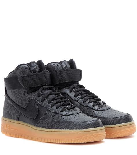 Air Force 1 leather high trainers blog.knak.jp