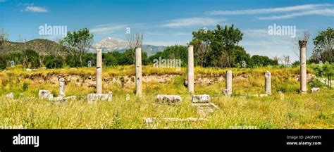 Ruins of Aphrodisias in Turkey Stock Photo - Alamy