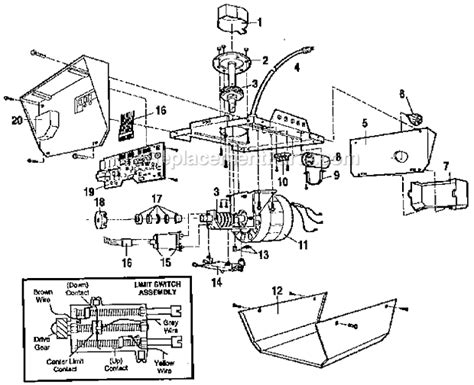 Sears Craftsman 1 2 Hp Garage Door Opener Parts | Reviewmotors.co