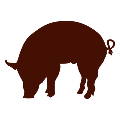 Pig Head Silhouette at GetDrawings | Free download