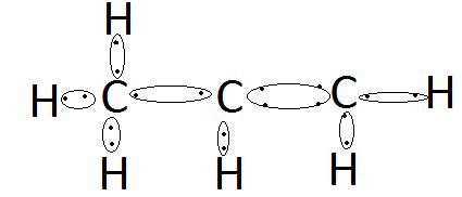 Draw a Lewis diagram for C_3H_6. Do not consider cyclic (ring) structures. Use your diagram to ...