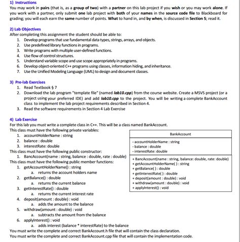 Instructions You may work in pairs (that is, as a | Chegg.com