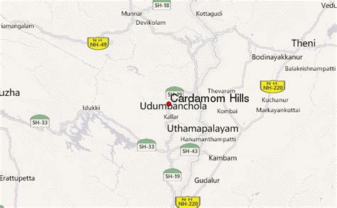 Cardamom Hills Mountain Information