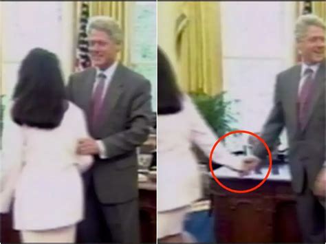 White House Footage Shows Bill Clinton Monica Lewinsky Holding Hands | Images and Photos finder