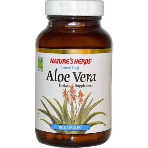 Aloe Vera 100 caps by Nature's Herbs