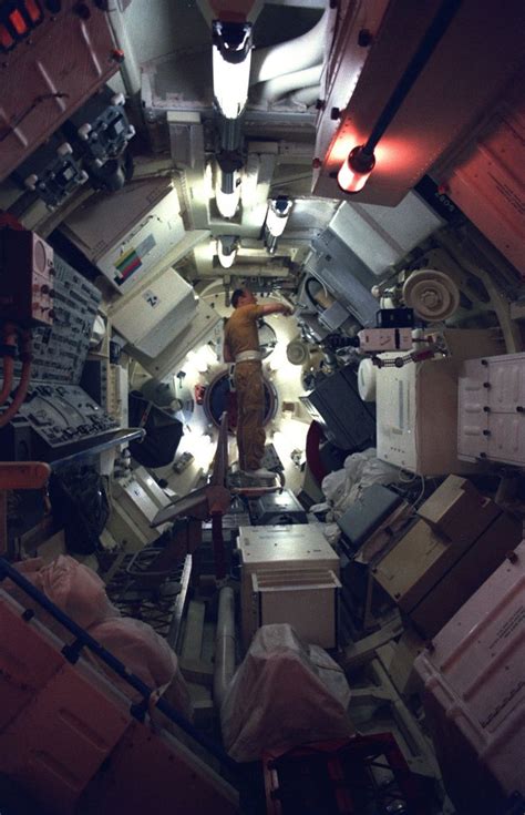 Skylab - America's First Manned Station | Spaceship interior, Space interiors, Space station