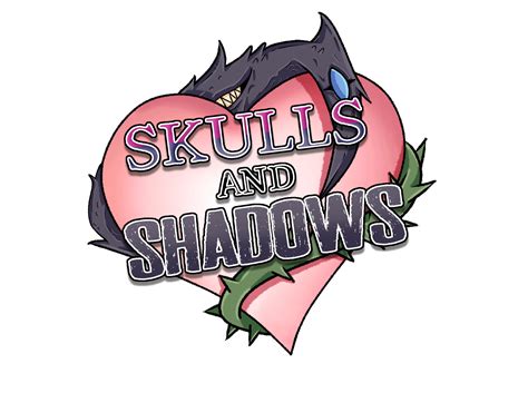 Here's the logo for the webtoon that I am currently making "Skulls and ...