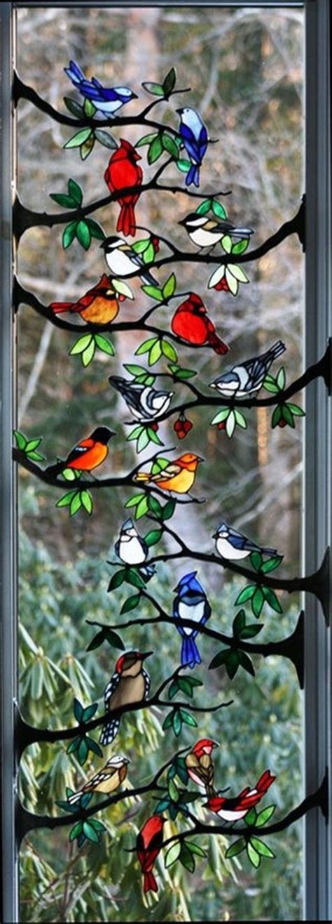 Stained Glass Musical Note Window