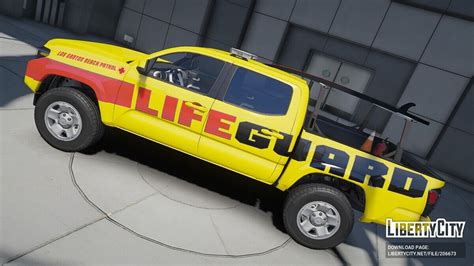 Download 2022 Toyota Tacoma Lifeguard for GTA 5