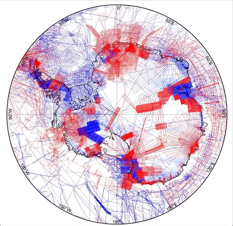 Earth Magnetic Field Strength Maps