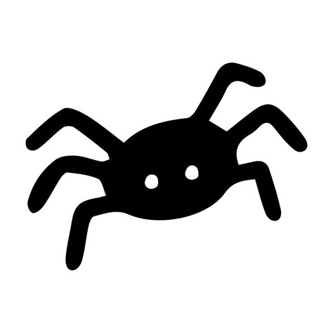 Vector halloween spider web clipart. Spider logo and icon. Funny, cute ...