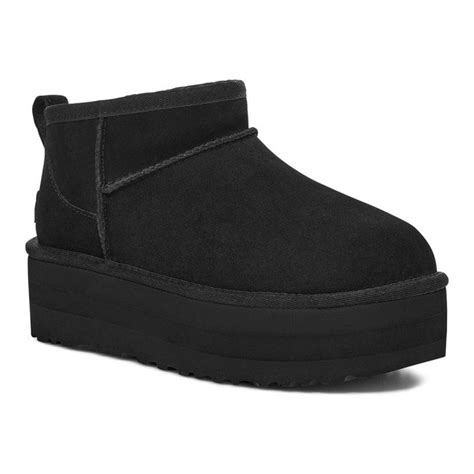 UGG Women's Classic Ultra Mini Platform Boots Black - 1135092-BLK BLACK ...