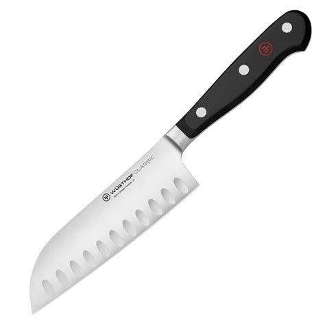 Wusthof Classic 5" Hollow Edge Santoku Knife at Swiss Knife Shop