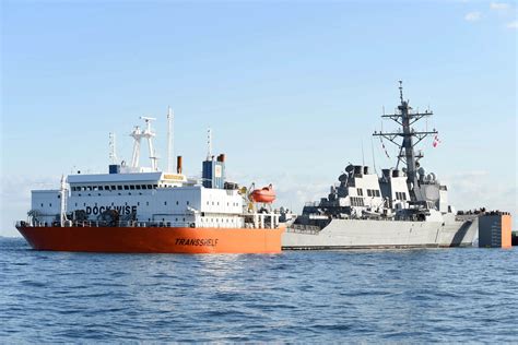 USS Fitzgerald returns to Japan for additional repairs