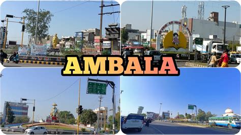 AMBALA CITY अंबाला शहर Ambala Haryana | Ambala Ki Video | Travel with ...