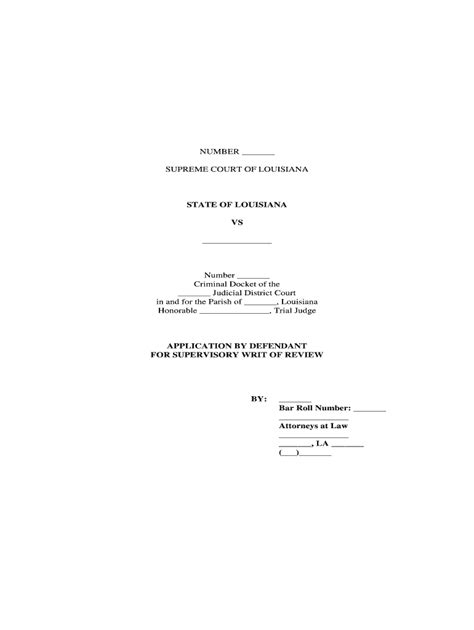 Argument Docket Louisiana Supreme Court Form - Fill Out and Sign ...