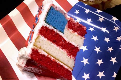 American Flag Layer cake • MidgetMomma