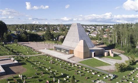 Beautiful Våler church in Norway pays homage to a 19th century church that burned down ...